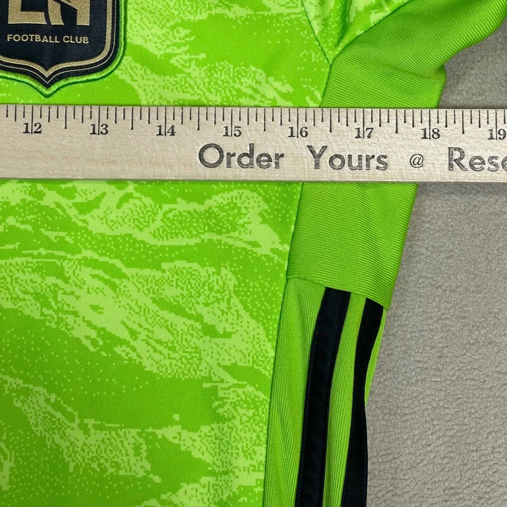 Adidas LAFC Los Angeles Football Club Soccer Jersey‎ Lime Green XS Climalite